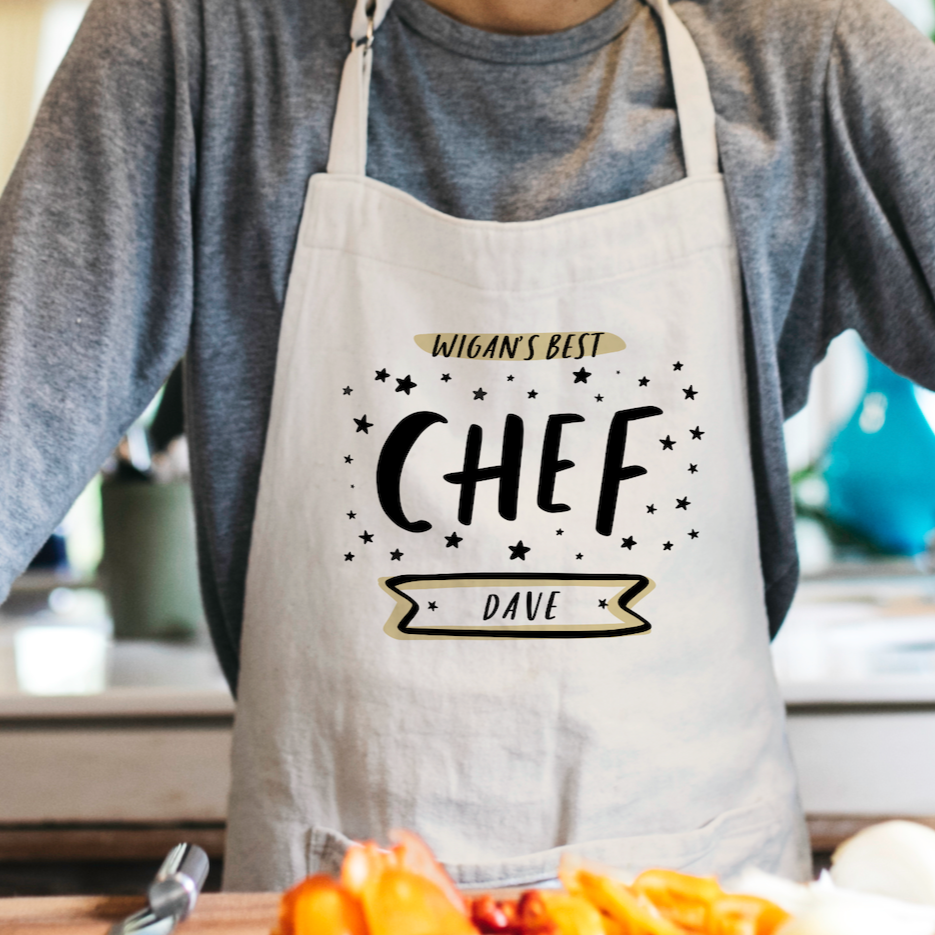 Personalised Apron best Chef