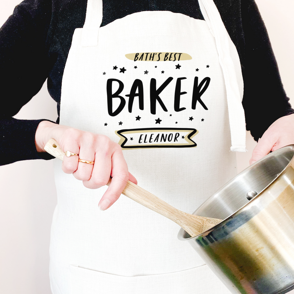 Personalised Apron Best Baker apron