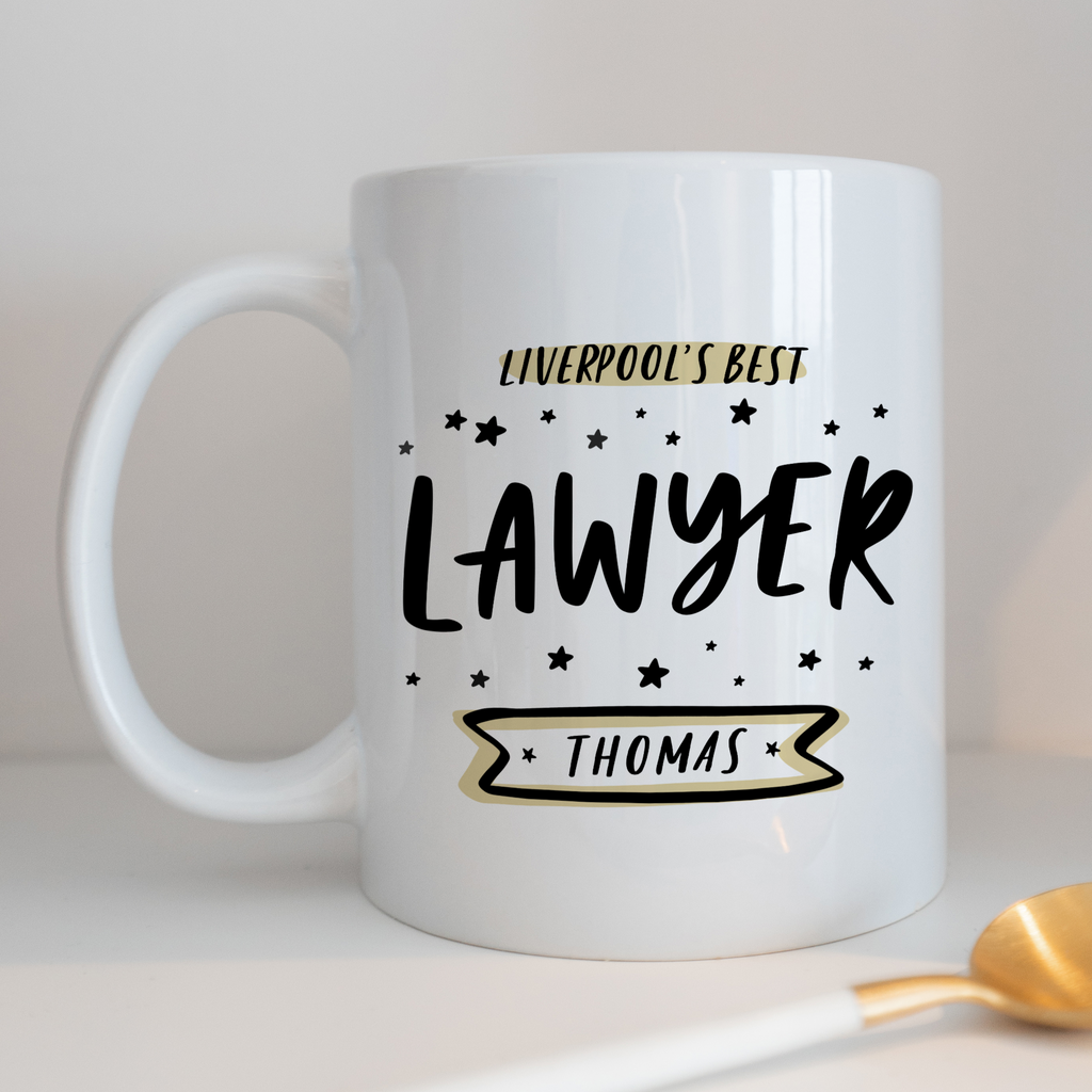 Personalised Mug Best Lawyer Gift 11oz Ceramic Mug