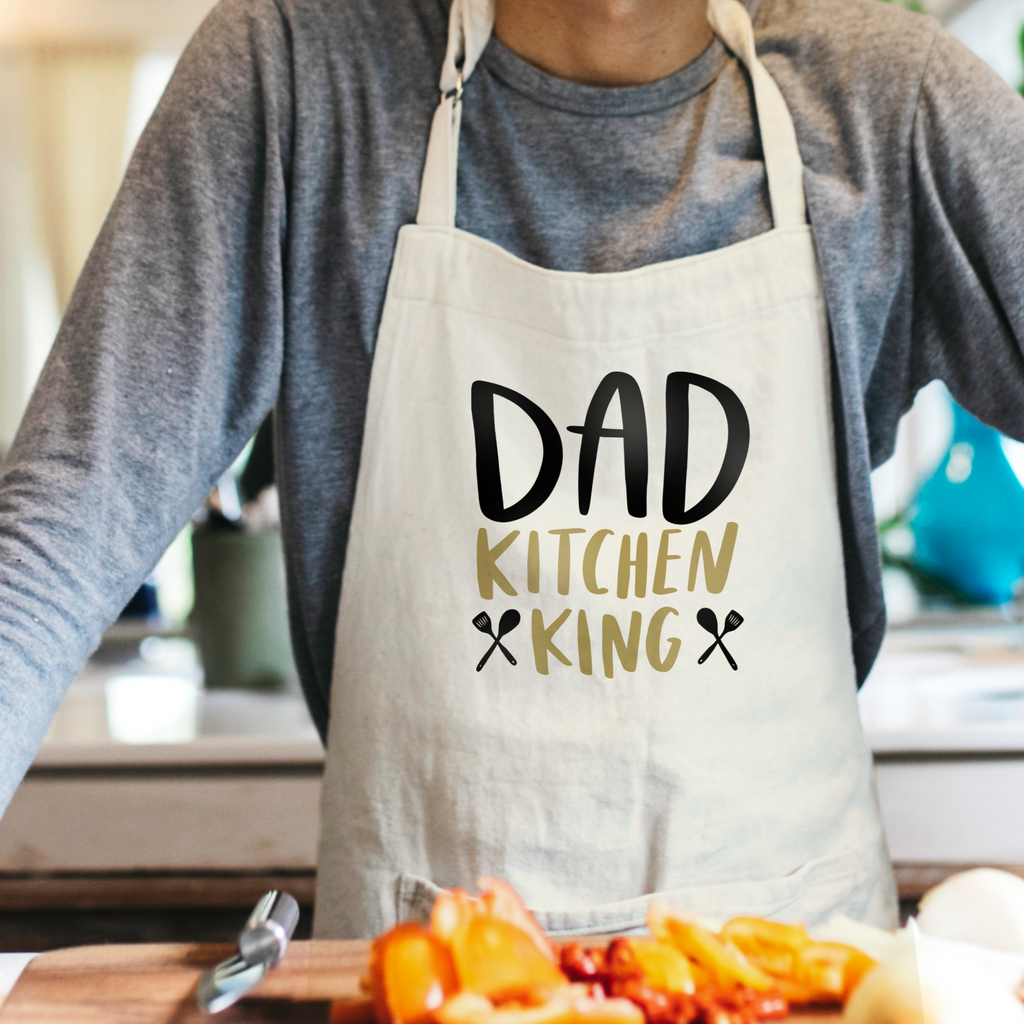 Dad Kitchen King Adjustable Apron