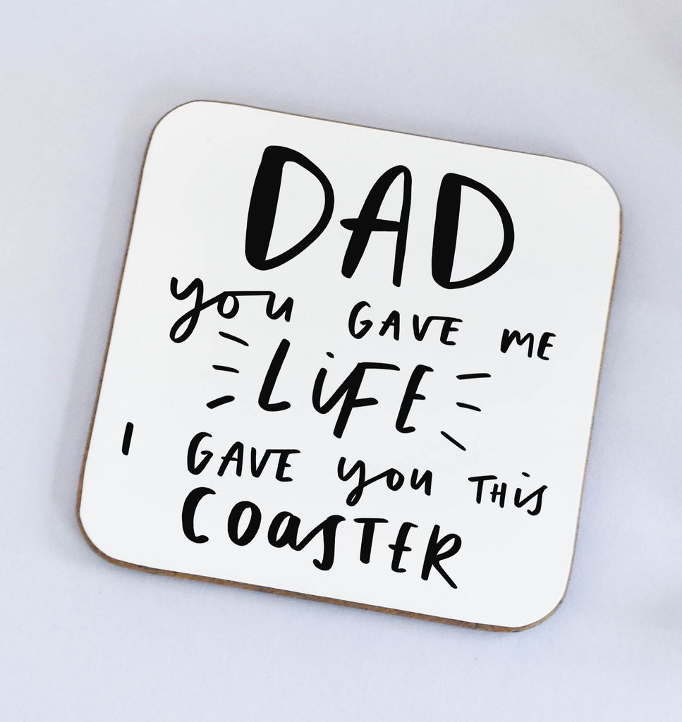 Funny Coaster Gift for Dad
