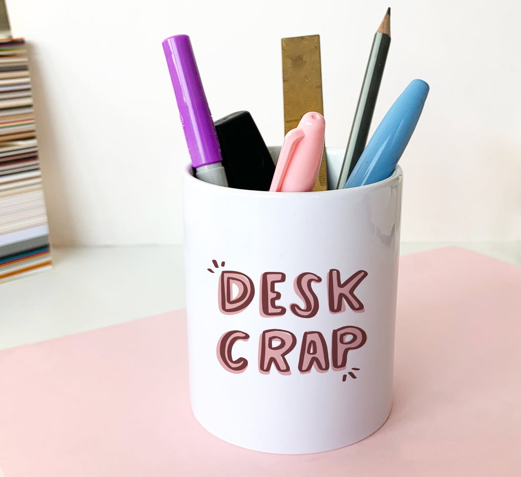 Desk Crap Organiser Pen Pot - Studio Yelle