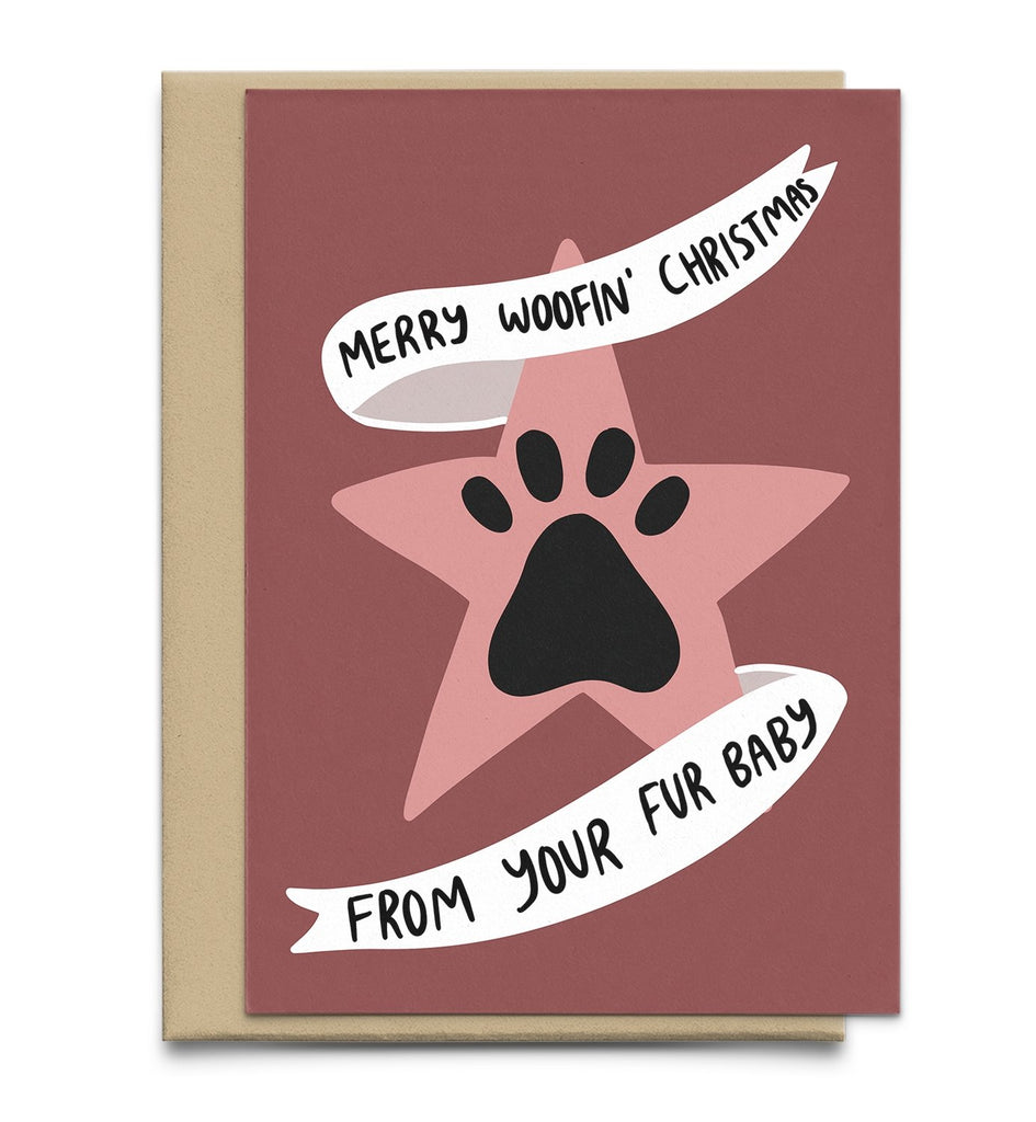 From Your Fur Baby Dog Parent Christmas Card - Studio Yelle