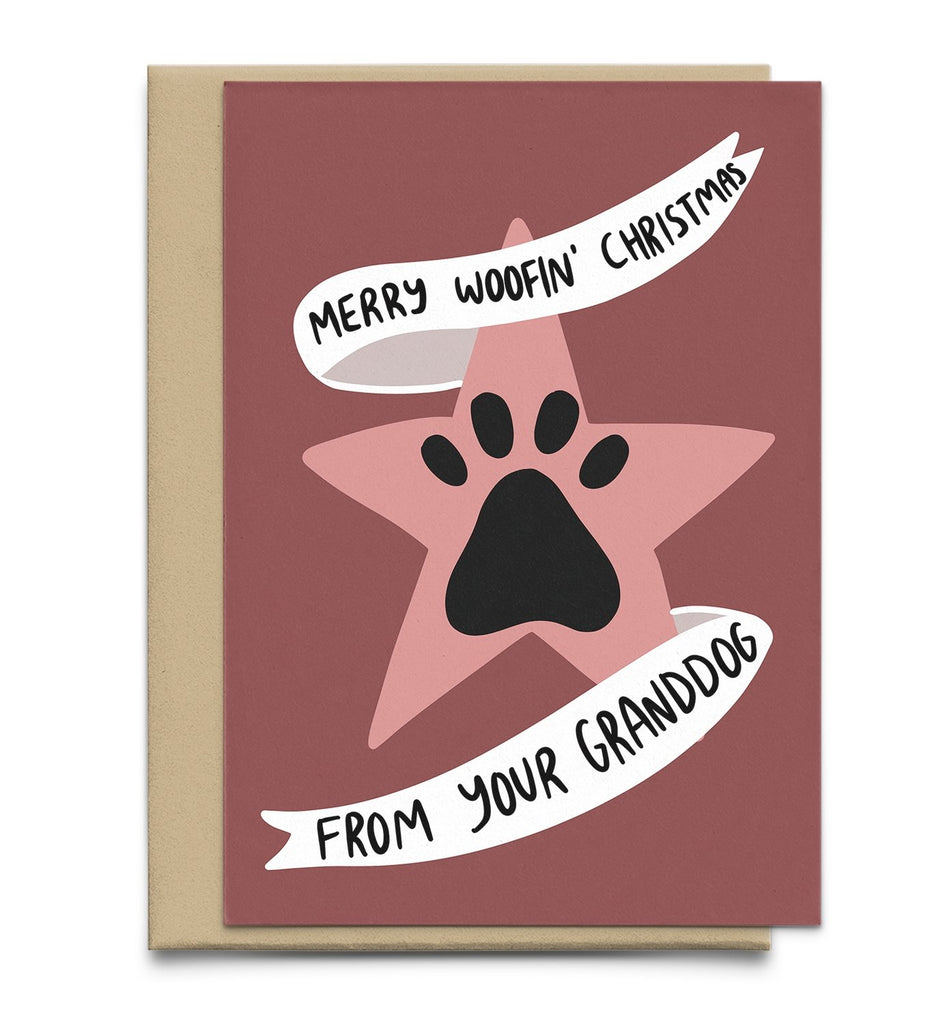 From Your GrandDog Dog Parent Christmas Card - Studio Yelle
