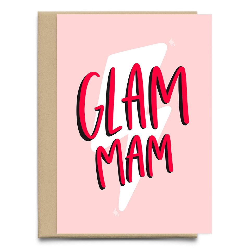 Glam Mam Card Greeting Card for Mum- Studio Yelle