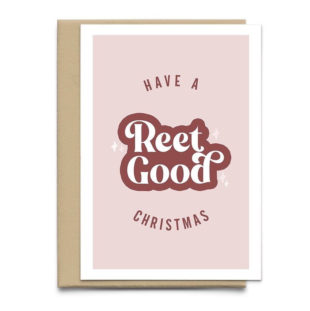 Have a Reet Good Regional Slang Christmas Card - Studio Yelle