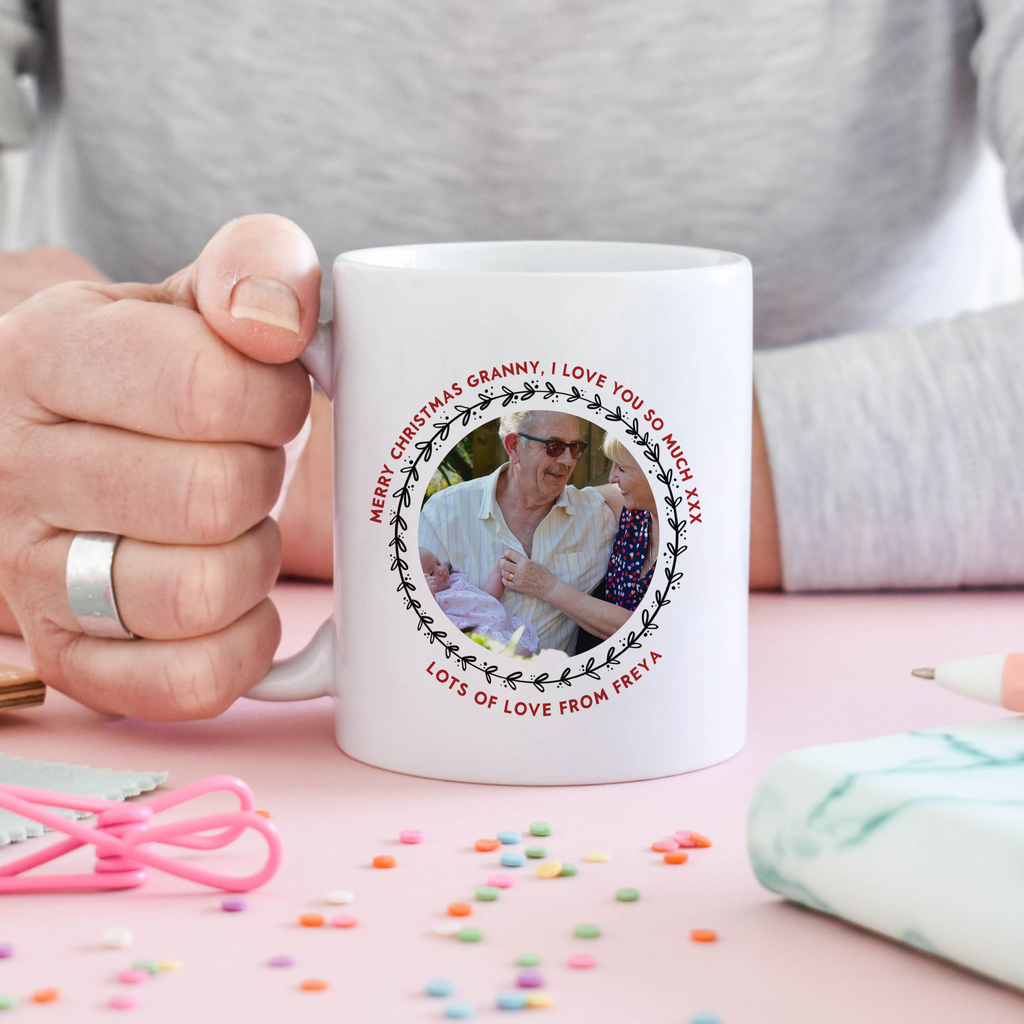 Personalised Photo Mug Christmas Gift Keepsake