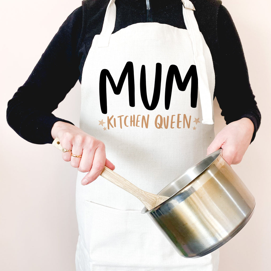 Mum Kitchen Queen Adjustable Apron - Studio Yelle