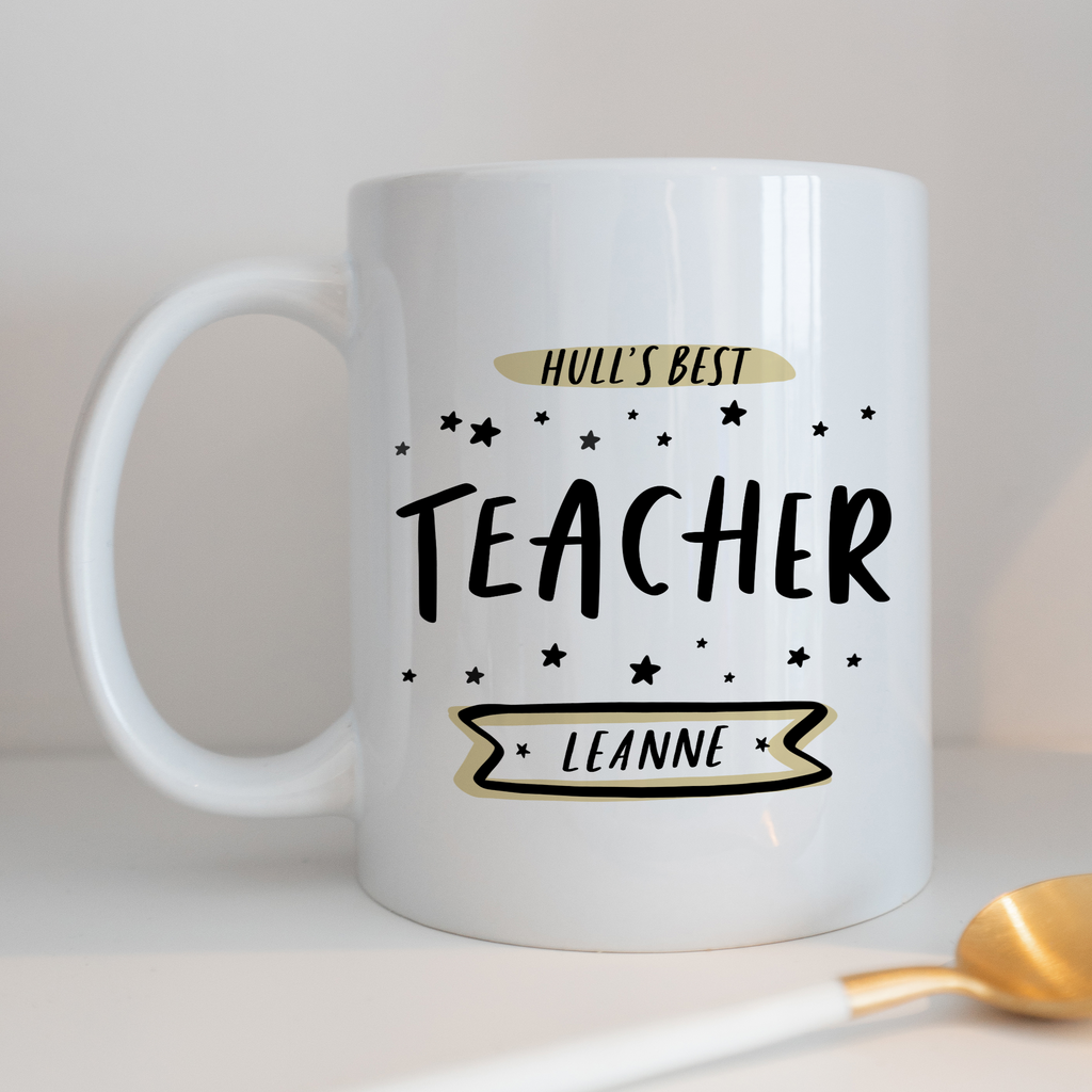 Personalised Mug Best Teacher Gift